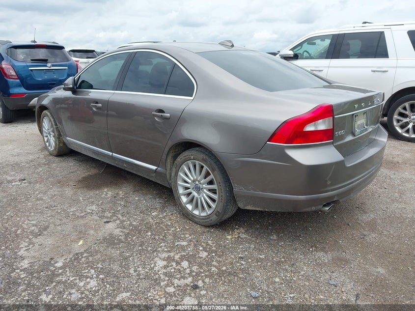 2012 Volvo S80 VIN YV1940AS8C1151267 IAAI salvage auction — HAIL, Original (Texas), sold $1,375 on 2026-08-11 (photo 3)
