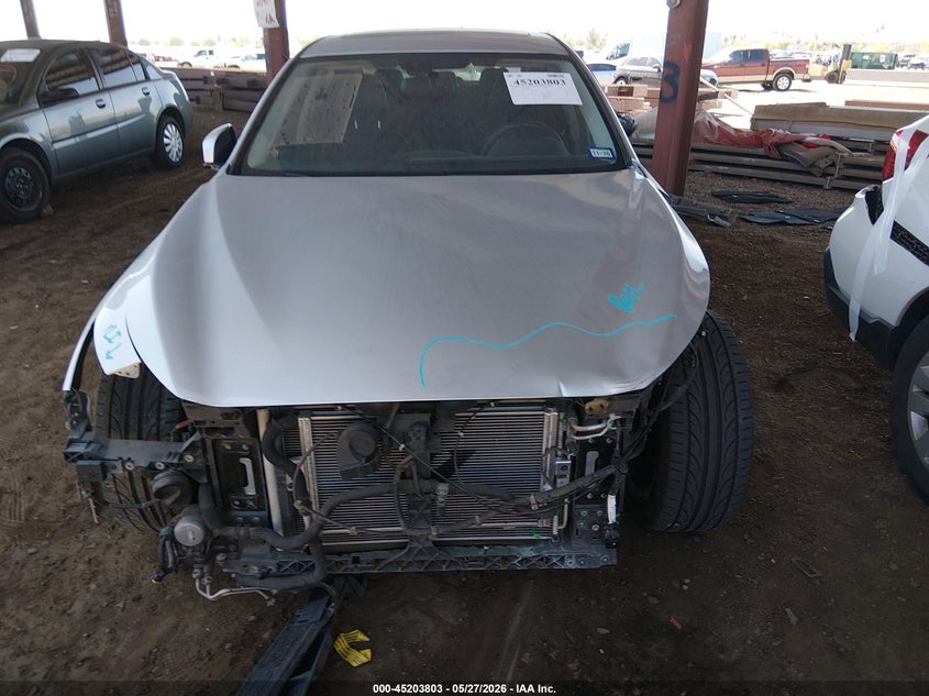 2018 Infiniti Q50 VIN JN1EV7AP4JM365483 IAAI salvage auction — FRONT END, Salvage Title, sold $4,150 on 2026-07-21 (photo 6)