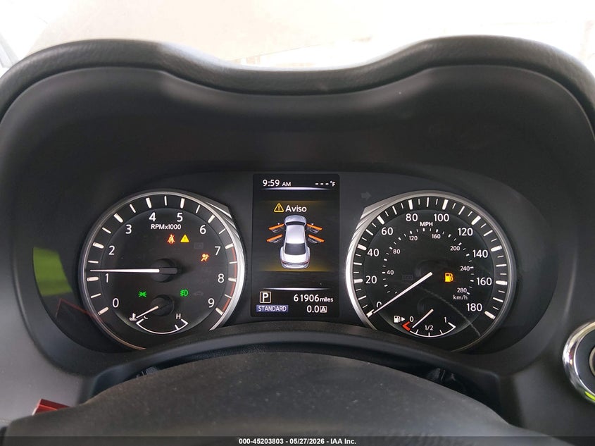 2018 Infiniti Q50 VIN JN1EV7AP4JM365483 IAAI salvage auction — FRONT END, Salvage Title, sold $4,150 on 2026-07-21 (photo 7)