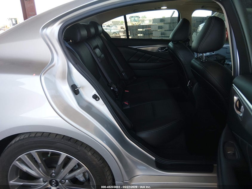 2018 Infiniti Q50 VIN JN1EV7AP4JM365483 IAAI salvage auction — FRONT END, Salvage Title, sold $4,150 on 2026-07-21 (photo 8)
