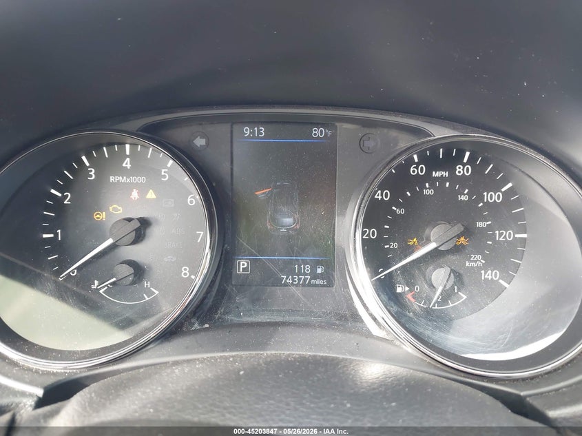 2020 Nissan Rogue VIN JN1BJ1CV5LW277587 IAAI salvage auction — LEFT FRONT, Salvage (Georgia), sold $2,400 on 2026-07-27 (photo 7)