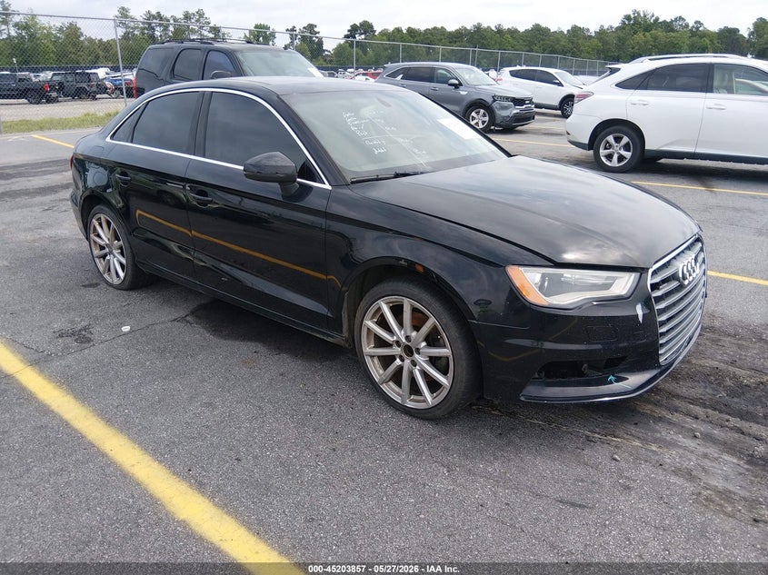 2015 Audi A3 VIN WAUBFGFF0F1004898 IAAI salvage auction — RIGHT FRONT, Salvage (South Carolina), sold $25 on 2026-07-22 (photo 1)