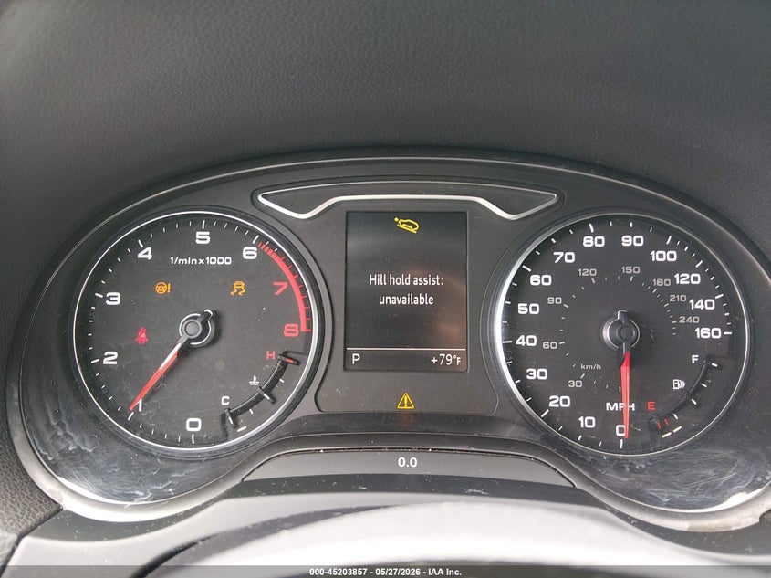 2015 Audi A3 VIN WAUBFGFF0F1004898 IAAI salvage auction — RIGHT FRONT, Salvage (South Carolina), sold $25 on 2026-07-22 (photo 7)
