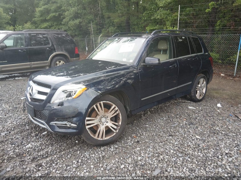 2013 Mercedes-benz Glk-klasse VIN WDCGG8JB5DG052255 IAAI salvage auction — RIGHT FRONT, Salvage Title, sold $3,350 on 2026-07-14 (photo 2)