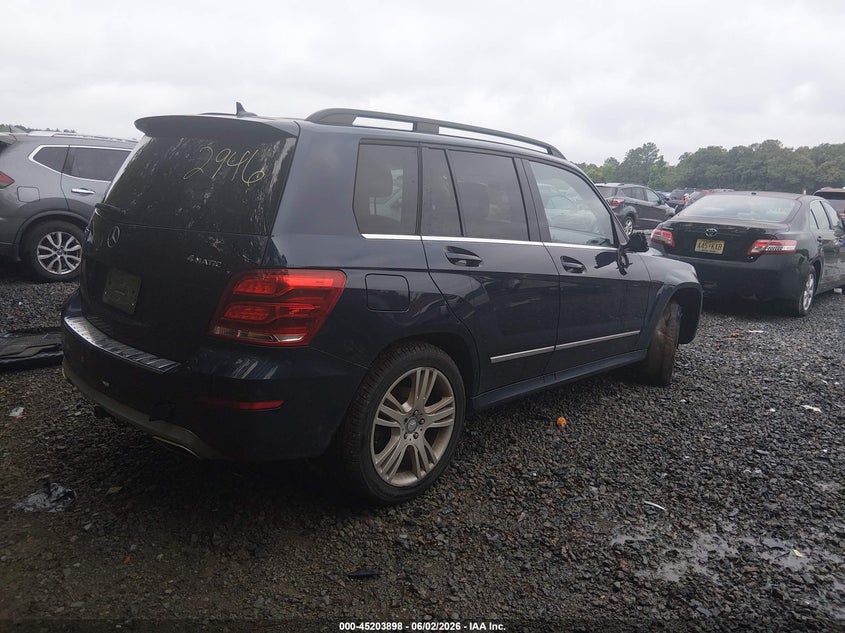 2013 Mercedes-benz Glk-klasse VIN WDCGG8JB5DG052255 IAAI salvage auction — RIGHT FRONT, Salvage Title, sold $3,350 on 2026-07-14 (photo 4)
