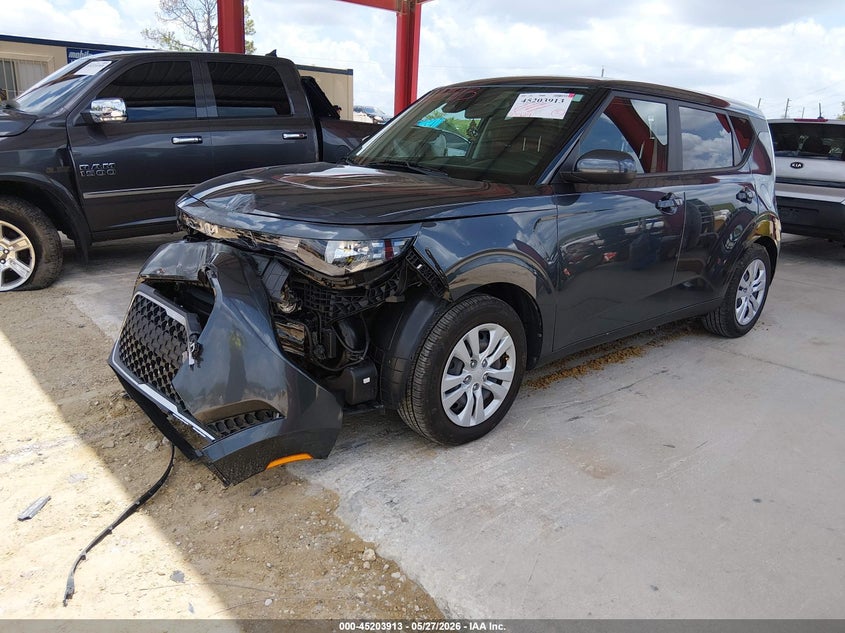 2023 Kia Soul VIN KNDJ23AU2P7198003 IAAI salvage auction — FRONT END, Rebuildable (Florida), sold $2,750 on 2026-07-28 (photo 2)