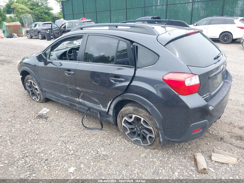 2016 Subaru Xv VIN JF2GPABC7G8325068 IAAI salvage auction — FRONT & REAR, Salvage Title, sold $1,100 on 2026-07-14 (photo 3)