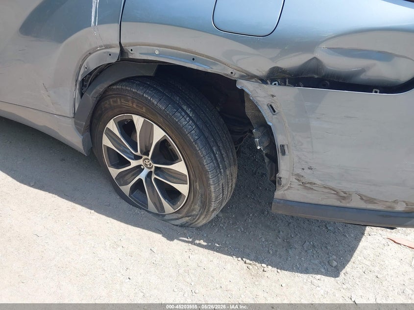 2021 Toyota Highlander VIN 5TDHZRBH8MS059204 IAAI salvage auction — SUSPENSION, Salvage (Rhode Island), sold $13,700 on 2026-07-28 (photo 6)