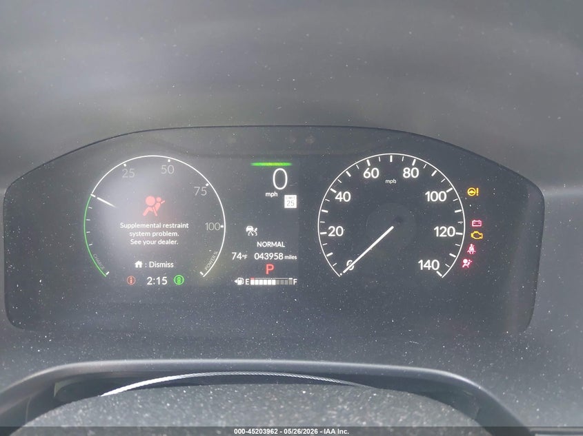2024 Honda Cr-v VIN 7FARS5H88RE025241 IAAI salvage auction — FRONT END, Salvage (California), sold $12,800 on 2026-07-10 (photo 7)