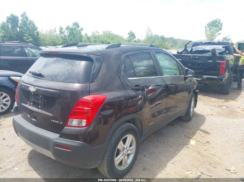 2015 Chevrolet Trax VIN KL7CJLSB1FB089095 IAAI salvage auction — FRONT END, Salvage Title, sold $350 on 2026-07-14 (photo 4)