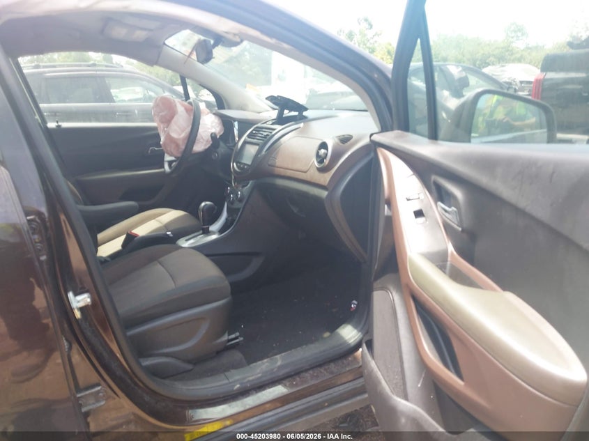 2015 Chevrolet Trax VIN KL7CJLSB1FB089095 IAAI salvage auction — FRONT END, Salvage Title, sold $350 on 2026-07-14 (photo 5)
