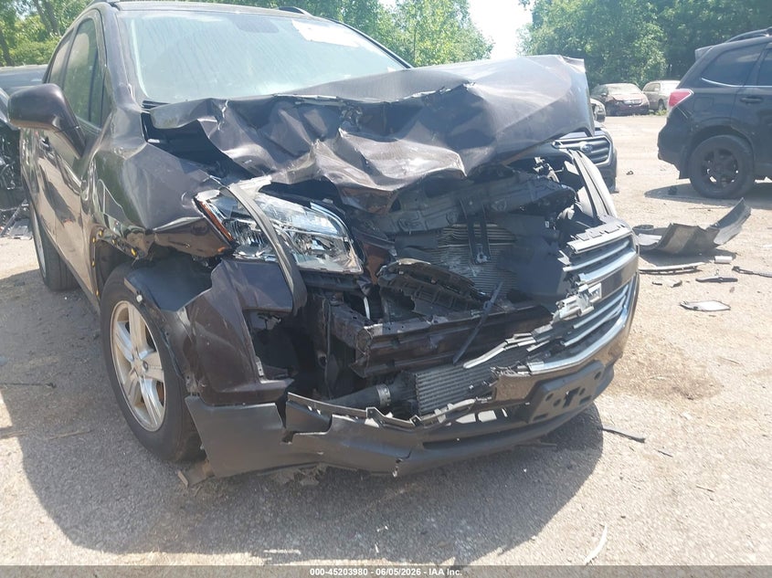 2015 Chevrolet Trax VIN KL7CJLSB1FB089095 IAAI salvage auction — FRONT END, Salvage Title, sold $350 on 2026-07-14 (photo 6)
