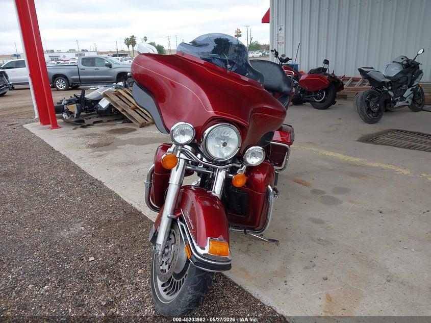 2010 Harley-davidson Flhtcu VIN 1HD1FC419AB630580 IAAI salvage auction — LEFT FRONT, Original (Texas), sold $3,250 on 2026-07-07 (photo 5)