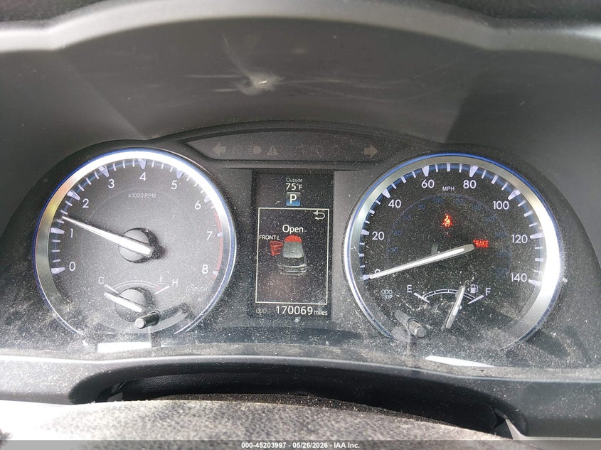 2014 Toyota Highlander VIN 5TDKKRFH7ES025180 IAAI salvage auction — LEFT SIDE, Salvage (North Carolina), sold $7,200 on 2026-07-06 (photo 7)