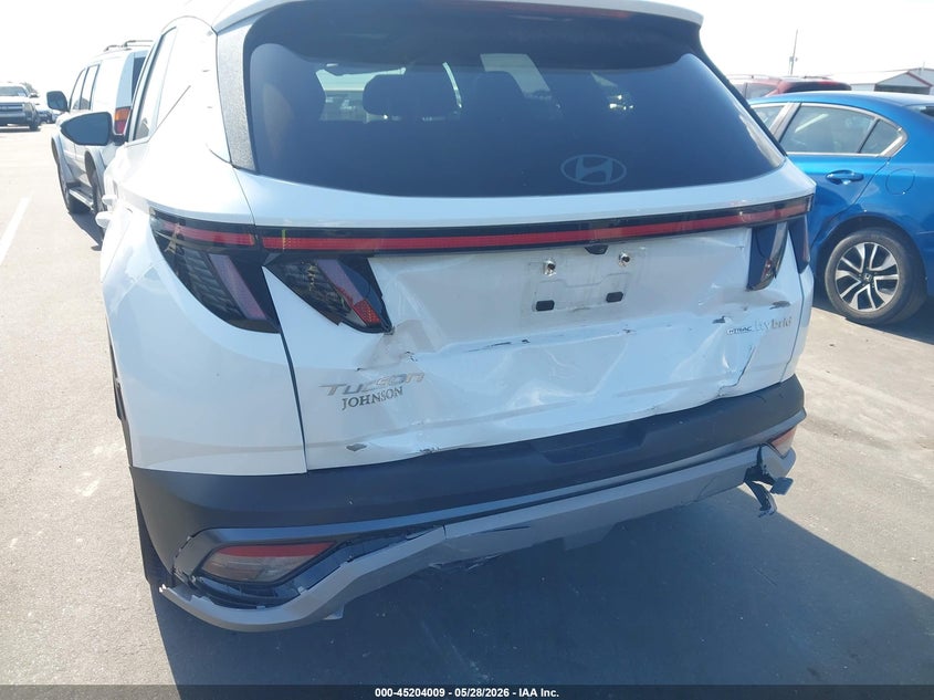 2025 Hyundai Tucson VIN KM8JCDD17SU295191 IAAI salvage auction — REAR END, Salvage Title, sold $14,100 on 2026-07-09 (photo 6)