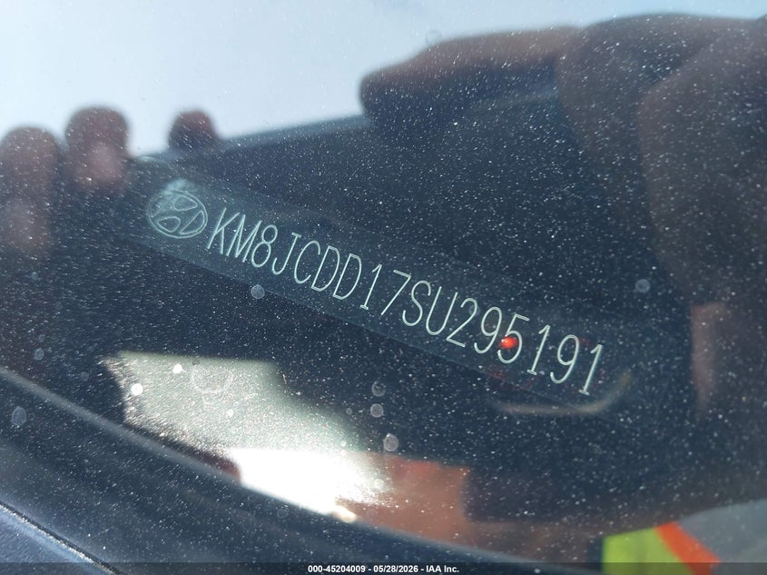 2025 Hyundai Tucson VIN KM8JCDD17SU295191 IAAI salvage auction — REAR END, Salvage Title, sold $14,100 on 2026-07-09 (photo 9)
