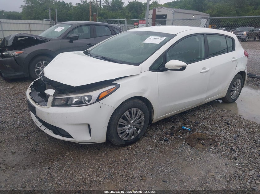 2017 Kia Forte VIN KNAFK5A84H5704784 IAAI salvage auction — FRONT END, Salvage Title, sold $825 on 2026-07-22 (photo 2)