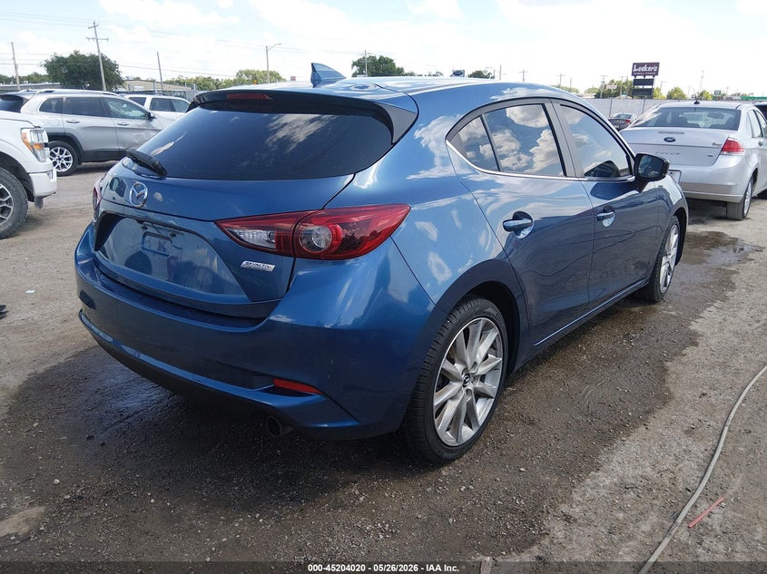 2017 Mazda 3 VIN JM1BN1M36H1136143 IAAI salvage auction — LEFT FRONT, Salvage (Kansas), sold $2,275 on 2026-07-31 (photo 4)