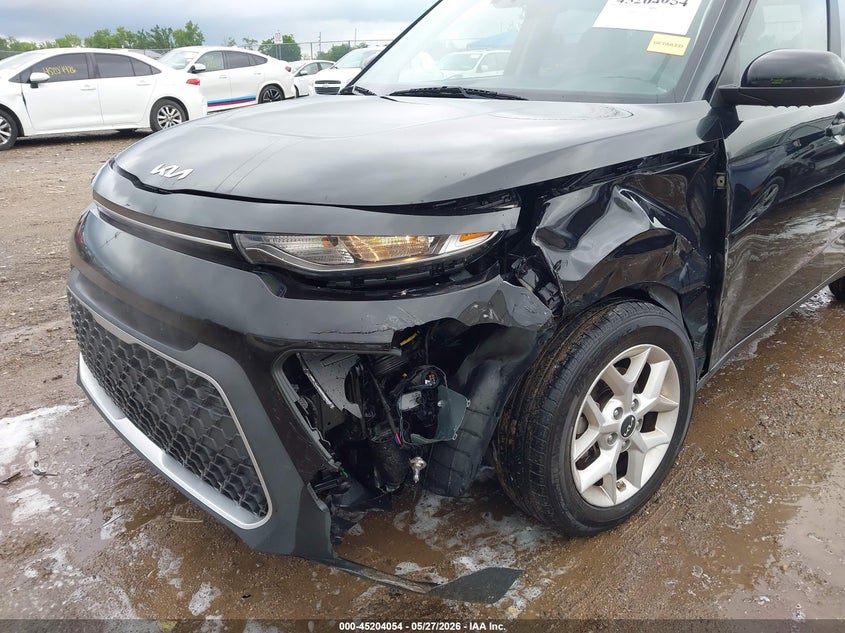 2022 Kia Soul VIN KNDJ23AU4N7813308 IAAI salvage auction — LEFT FRONT, Salvage (Ohio), sold $2,100 on 2026-07-09 (photo 6)