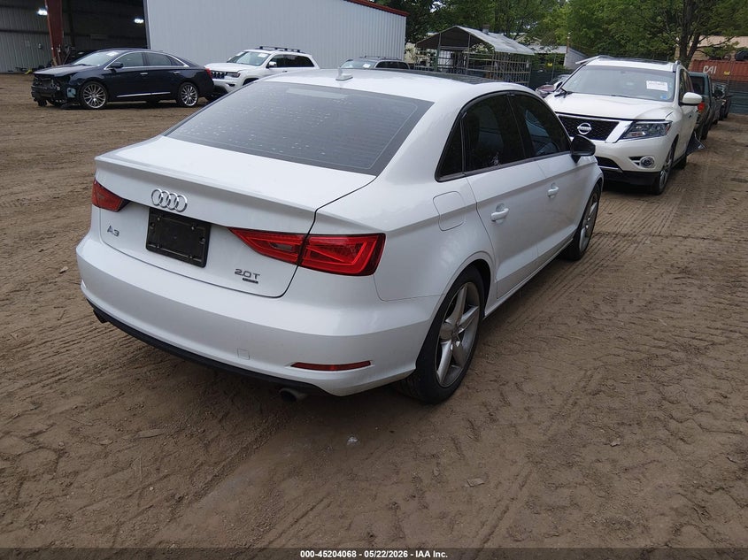 2015 Audi A3 VIN WAUBFGFF8F1003045 IAAI salvage auction — NORMAL WEAR, Clear (Virginia), sold $550 on 2026-07-23 (photo 4)