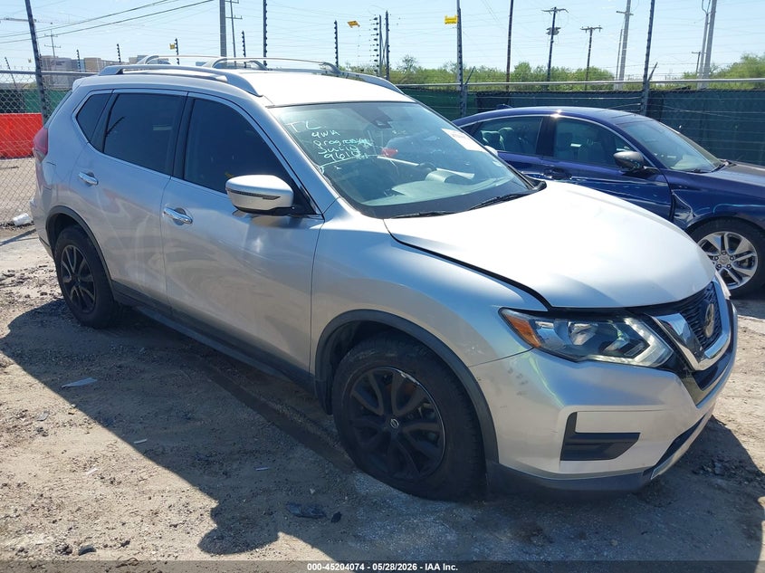 2020 Nissan Rogue VIN KNMAT2MV6LP504898 IAAI salvage auction — LEFT FRONT, Original (Texas), sold $2,750 on 2026-07-29 (photo 1)