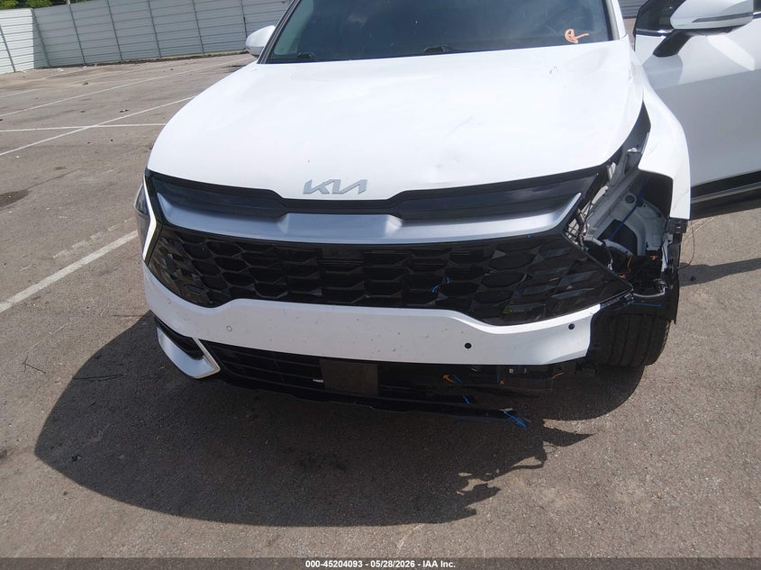 2025 Kia Sportage VIN 5XYK53DF6SG269109 IAAI salvage auction — FRONT END, Salvage Title, sold $13,050 on 2026-07-21 (photo 6)