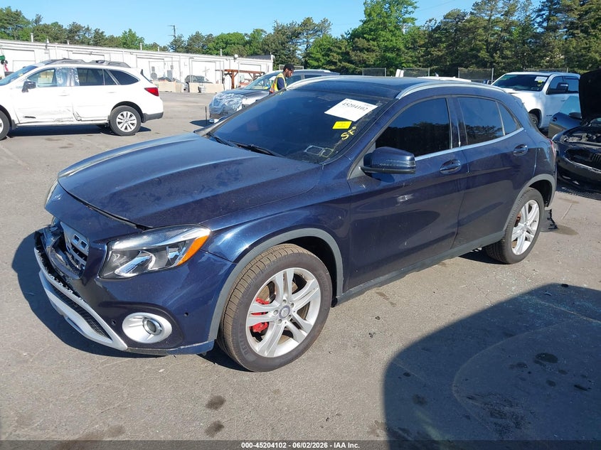 2018 Mercedes-benz Gla-klasse VIN WDCTG4GB4JJ371501 IAAI salvage auction — FRONT & REAR, Salvage Title, sold $4,300 on 2026-08-11 (photo 2)