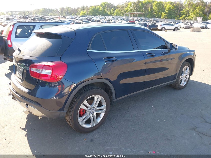 2018 Mercedes-benz Gla-klasse VIN WDCTG4GB4JJ371501 IAAI salvage auction — FRONT & REAR, Salvage Title, sold $4,300 on 2026-08-11 (photo 4)