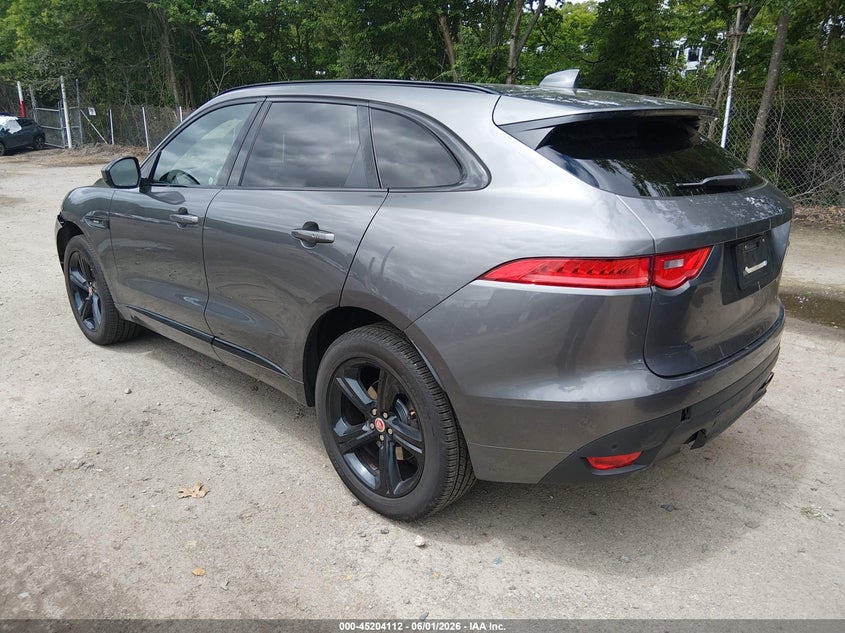 2017 Jaguar F-pace VIN SADCL2BV5HA059130 IAAI salvage auction — LEFT FRONT, Salvage (Rhode Island), sold $3,200 on 2026-07-07 (photo 3)