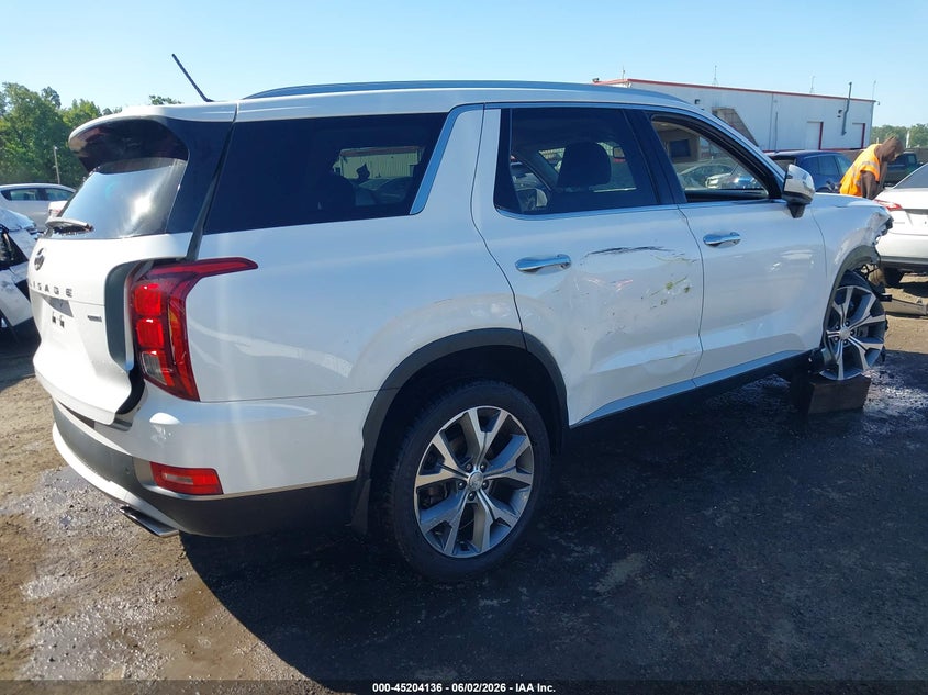2020 Hyundai Palisade VIN KM8R4DHE8LU137957 IAAI salvage auction — RIGHT FRONT, Salvage Title, sold $5,400 on 2026-07-09 (photo 4)
