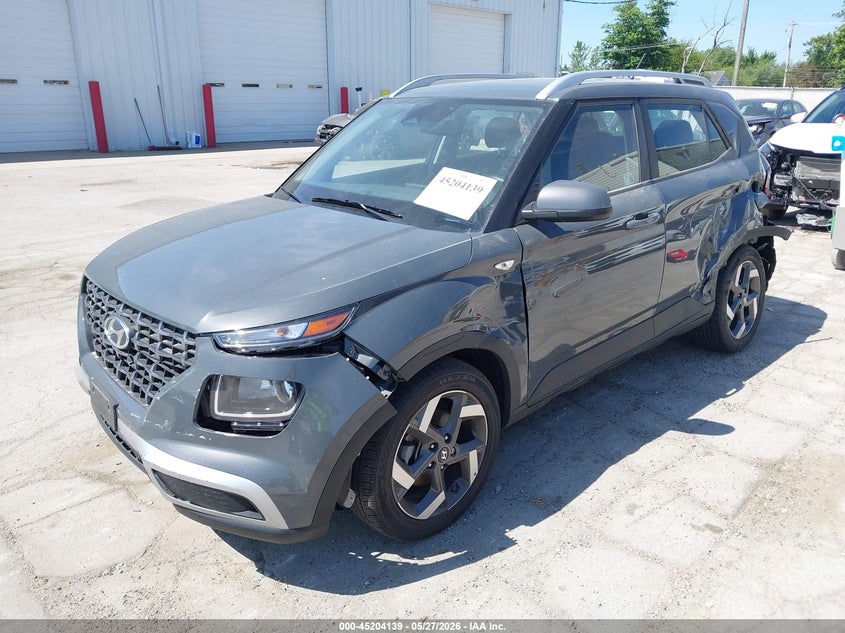 2025 Hyundai Venue VIN KMHRC8A30SU394189 IAAI salvage auction — LEFT REAR, Salvage (Illinois), sold $4,175 on 2026-07-28 (photo 2)