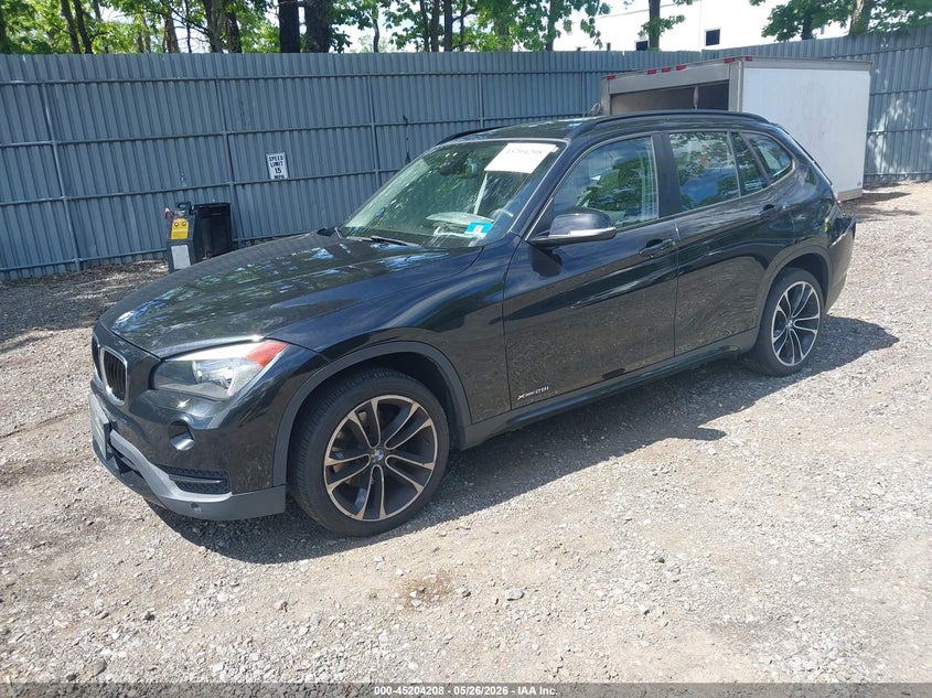 2013 BMW X1 VIN WBAVL1C57DVR87079 IAAI salvage auction — REAR END, Clear (New Jersey), sold $900 on 2026-07-22 (photo 2)