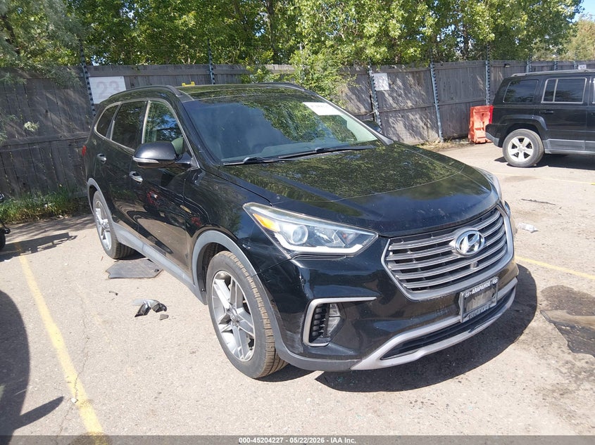 2017 Hyundai Santa fe VIN KM8SRDHF8HU176809 IAAI salvage auction — LEFT & RIGHT, Clear (Colorado), sold $2,350 on 2026-07-28 (photo 1)