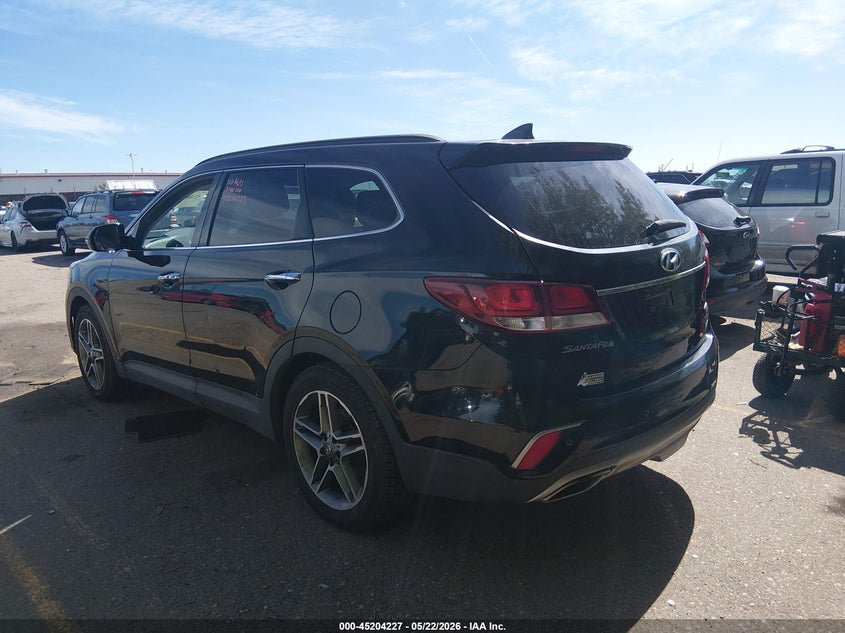 2017 Hyundai Santa fe VIN KM8SRDHF8HU176809 IAAI salvage auction — LEFT & RIGHT, Clear (Colorado), sold $2,350 on 2026-07-28 (photo 3)
