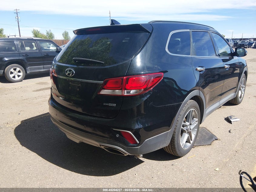 2017 Hyundai Santa fe VIN KM8SRDHF8HU176809 IAAI salvage auction — LEFT & RIGHT, Clear (Colorado), sold $2,350 on 2026-07-28 (photo 4)