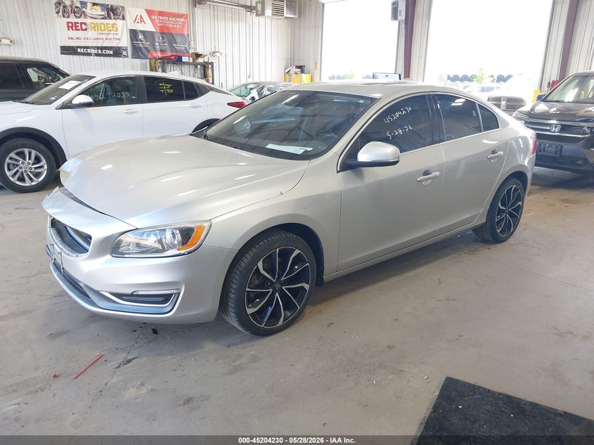 2015 Volvo S60 VIN YV1612TK0F2333192 IAAI salvage auction — RIGHT FRONT, Salvage (North Dakota), sold $1,650 on 2026-07-25 (photo 2)
