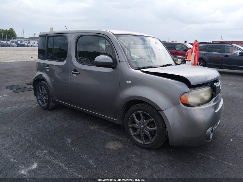 2009 Nissan Cube VIN JN8AZ28R19T120527 IAAI salvage auction — LEFT FRONT, Salvage (Illinois), sold $200 on 2026-07-21 (photo 1)