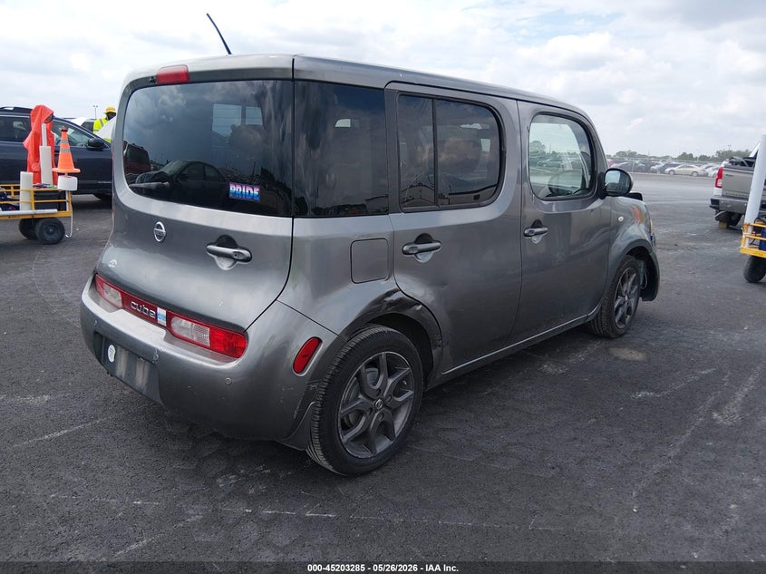 2009 Nissan Cube VIN JN8AZ28R19T120527 IAAI salvage auction — LEFT FRONT, Salvage (Illinois), sold $200 on 2026-07-21 (photo 4)