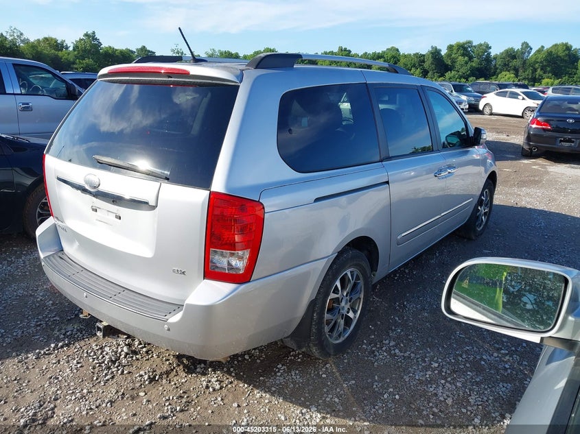 2014 Kia SEDONA VIN KNDMH4C75E6564886 IAAI salvage auction — NORMAL WEAR, Original (Kentucky), sold $625 on 2026-07-29 (photo 4)