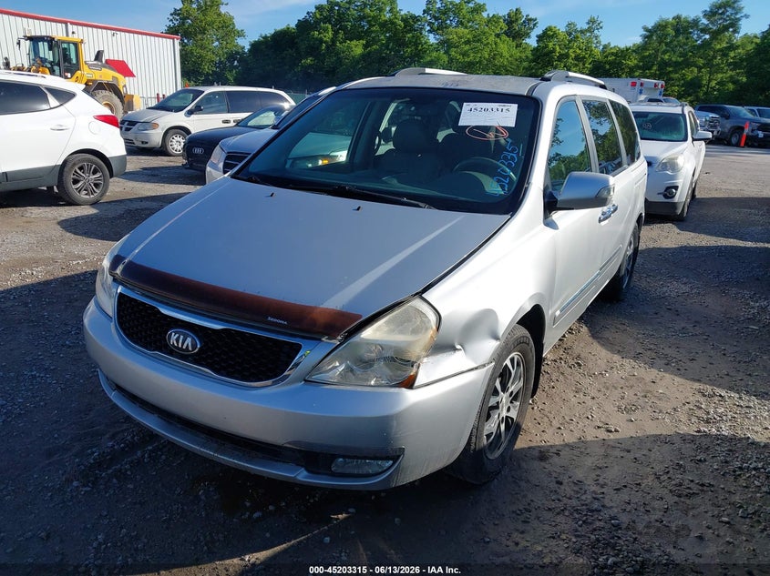 2014 Kia SEDONA VIN KNDMH4C75E6564886 IAAI salvage auction — NORMAL WEAR, Original (Kentucky), sold $625 on 2026-07-29 (photo 6)
