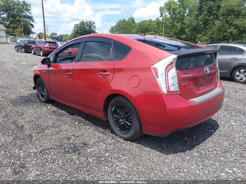 2012 Toyota Prius VIN JTDKN3DU7C1573923 IAAI salvage auction — FRONT END, Salvage (South Carolina), sold $825 on 2026-07-14 (photo 3)