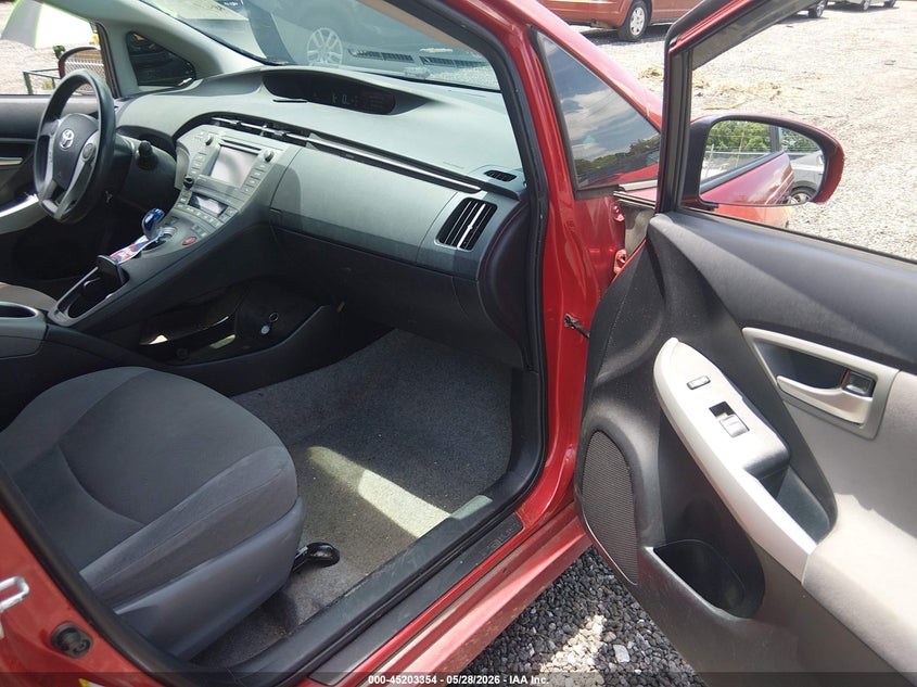 2012 Toyota Prius VIN JTDKN3DU7C1573923 IAAI salvage auction — FRONT END, Salvage (South Carolina), sold $825 on 2026-07-14 (photo 5)