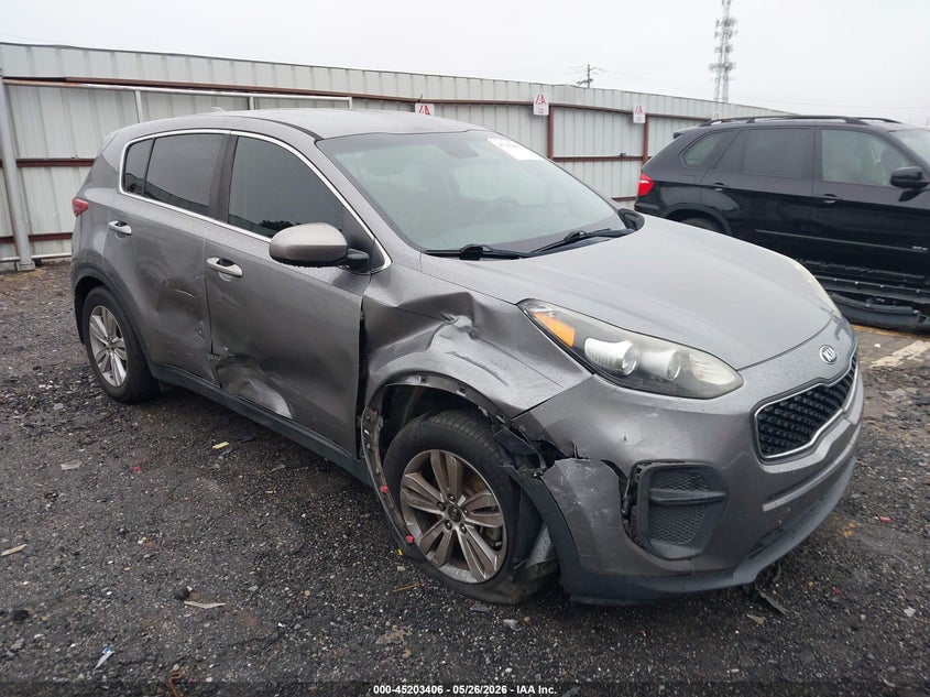 2018 Kia Sportage VIN KNDPM3AC7J7310510 IAAI salvage auction — RIGHT SIDE, Salvage (Georgia), sold $2,300 on 2026-07-08 (photo 1)