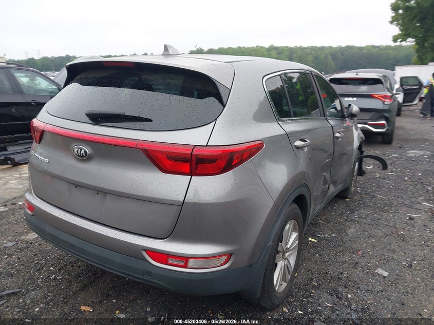 2018 Kia Sportage VIN KNDPM3AC7J7310510 IAAI salvage auction — RIGHT SIDE, Salvage (Georgia), sold $2,300 on 2026-07-08 (photo 4)