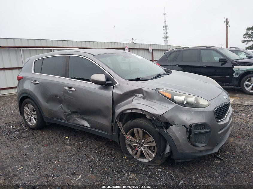 2018 Kia Sportage VIN KNDPM3AC7J7310510 IAAI salvage auction — RIGHT SIDE, Salvage (Georgia), sold $2,300 on 2026-07-08 (photo 6)