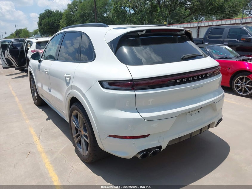 2025 Porsche Cayenne VIN WP1AA2AYXSDA01703 IAAI salvage auction — UNDERCARRIAGE, Original (Texas), sold $28,250 on 2026-07-28 (photo 3)