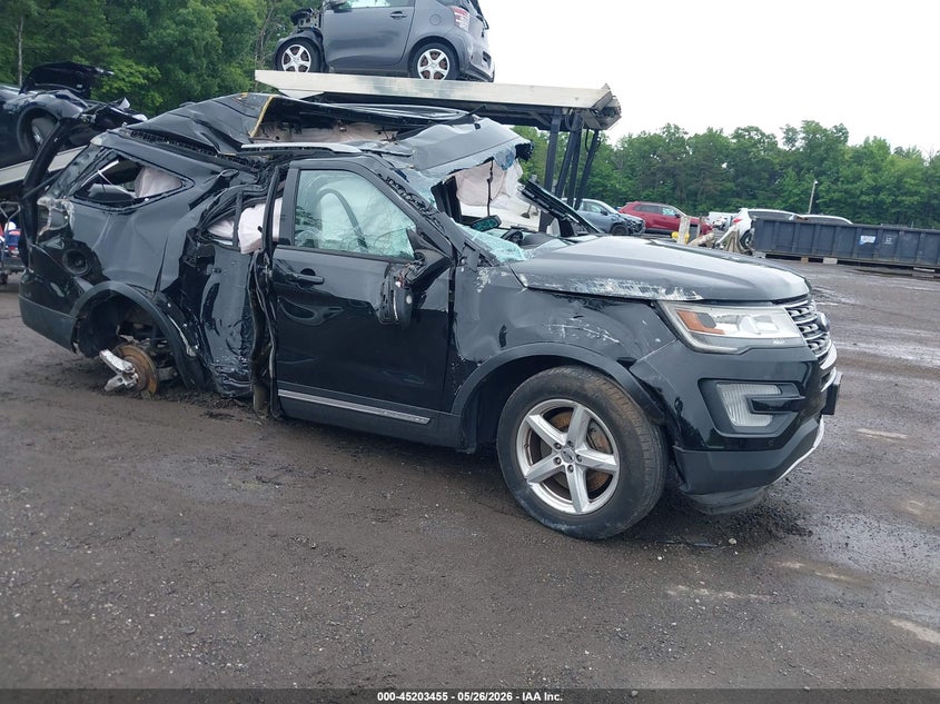 2017 Ford Explorer VIN 1FM5K8D82HGD05545 IAAI salvage auction — ROLLOVER, Non-Repairable (Maryland), sold $575 on 2026-07-25 (photo 1)
