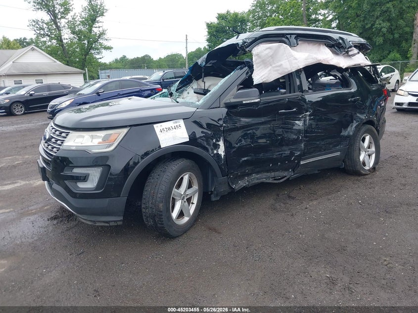2017 Ford Explorer VIN 1FM5K8D82HGD05545 IAAI salvage auction — ROLLOVER, Non-Repairable (Maryland), sold $575 on 2026-07-25 (photo 2)