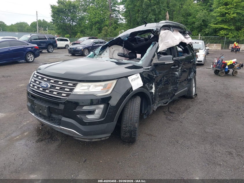 2017 Ford Explorer VIN 1FM5K8D82HGD05545 IAAI salvage auction — ROLLOVER, Non-Repairable (Maryland), sold $575 on 2026-07-25 (photo 6)
