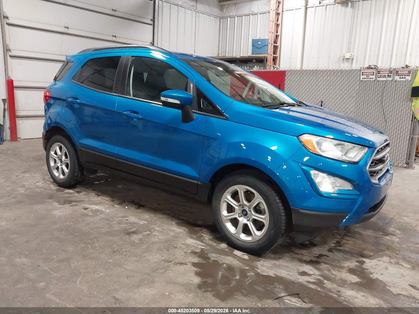 2018 Ford Ecosport VIN MAJ3P1TE8JC234916 IAAI salvage auction — HAIL, Salvage Title, sold $2,350 on 2026-07-26 (photo 1)